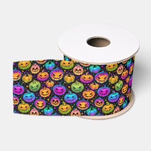 Ruban Gros-grain Ruban Halloween Grosgrain