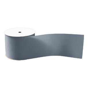 Ruban Gros-grain Ruban large gris argenté