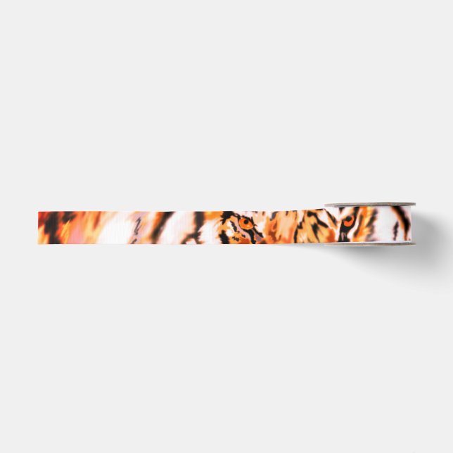 Ruban Gros-grain Ruban Tiger Couple Satin (Devant)