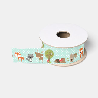 Ruban Gros-grain Ruban Woodland