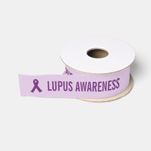 Ruban Gros-grain Sensibilisation au Lupus Violet