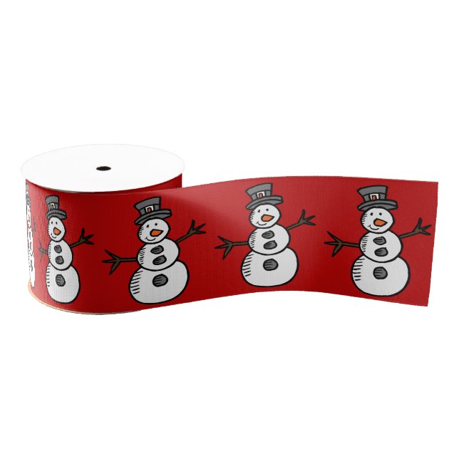 Ruban Gros-grain Snowman (Bobine)