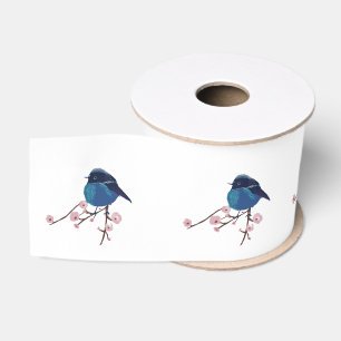 Ruban Gros-grain Spring Friend Bird