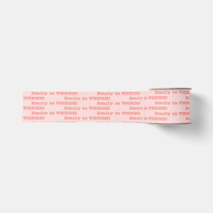 Ruban Gros-grain Style Rétro rose Décor personnalisé
