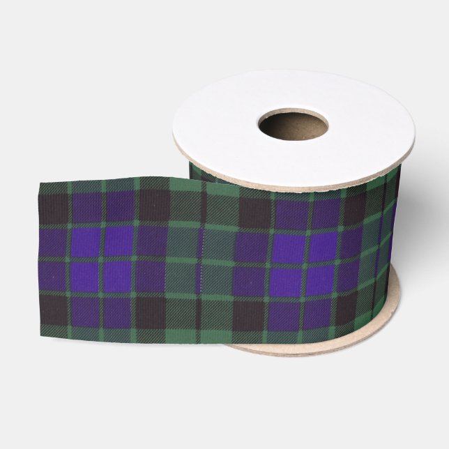 Ruban Gros-grain Tartan d'écossais de plaid de clan de Mackay (Bobine)