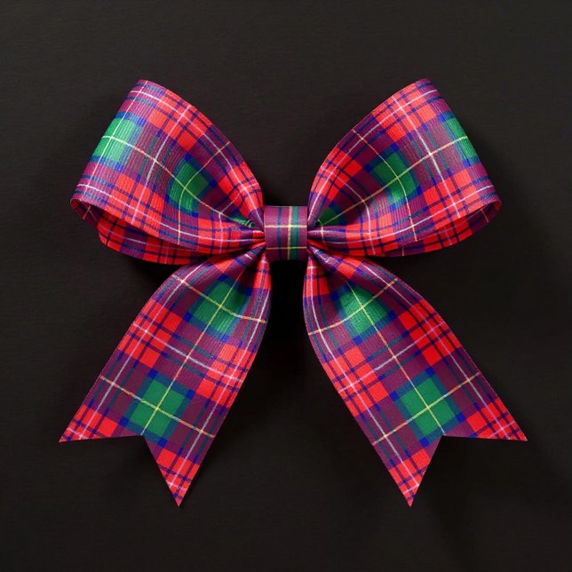 Ruban Gros-grain Traditional Festive Tartan (Créateur téléchargé)