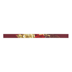 Ruban Gros-grain Trois Roses de bijoux
