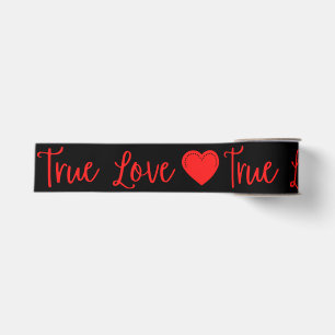 Ruban Gros-grain True Love Red Valentine's Grosgrain Ribbon