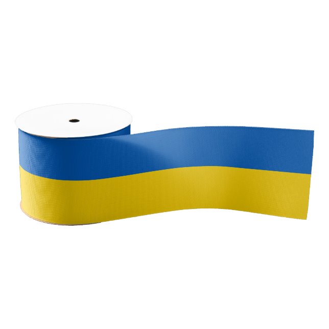 Ruban Gros-grain Ukraine (Bobine)