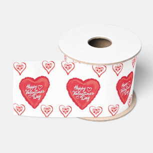 Ruban Gros-grain véntines de ruban décoratif amour