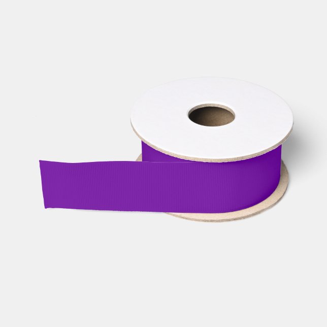 Ruban Gros-grain Violet violet (Bobine)