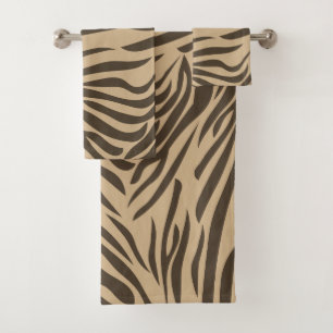 Ruban satiné Brown Zebra