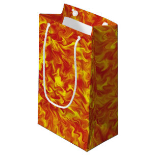 Rubans de sac de cadeau du feu