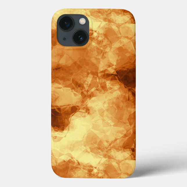 Rubbed Gold Foil Design Case-Mate iPhone Hülle (Rückseite)