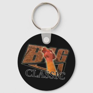 Rubber chicken keychain schlüsselanhänger