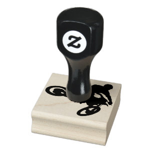 Rubber Dirt Bike Briefmarke Gummistempel