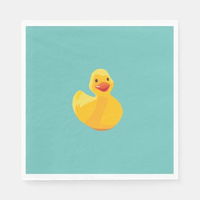 Rubber Duck Baby Duck Serviette (Vorderseite)