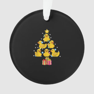 Rubber Duck Christmas Tree Duckie Quack Weihnachte Ornament