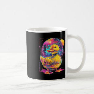 Rubber Duck Disco Music Dance Rubber Duckie Disk Kaffeetasse
