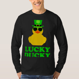 Rubber Duck Four Leaf C Hat Sunglasses St Patrick' T-Shirt