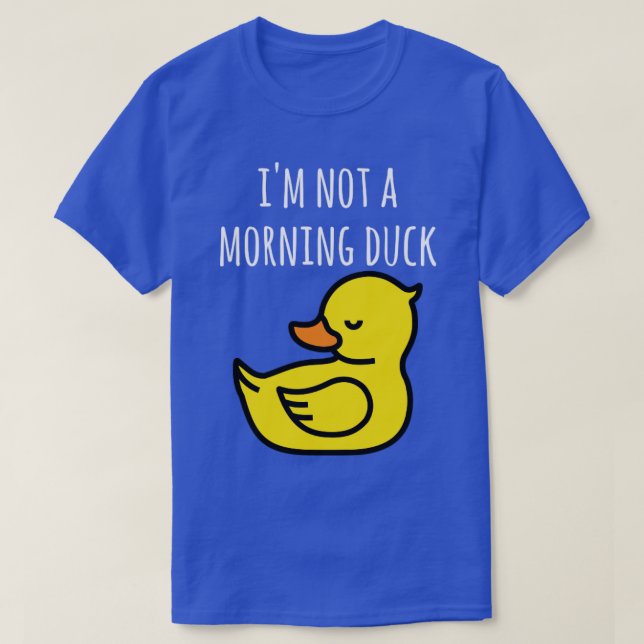 Rubber duck funny T-Shirt (Design vorne)