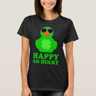 Rubber Duck Lover Sonnenbrille Lucky Funny St Patr T-Shirt
