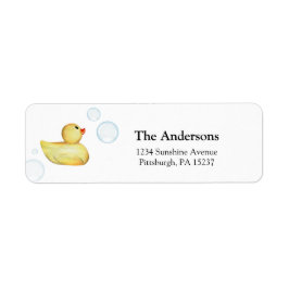 Rubber Duck Return Address