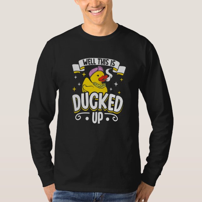 Rubber Duck Rubber Ducks Duck  Bathroom Bubble  1 T-Shirt (Vorderseite)