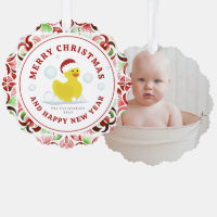 Rubber Duck Santa Christmas Foto
