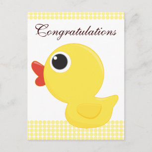 Rubber Duckie Postkarte
