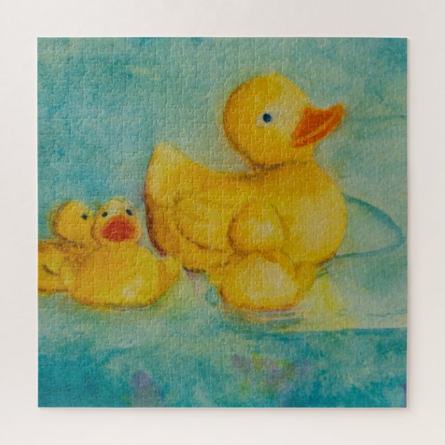 Rubber Duckie Puzzle (Vertical)