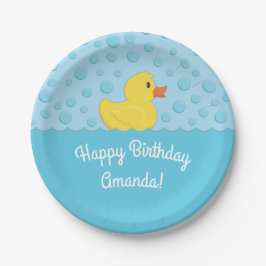 Rubber Ducky 1. Geburtstag Party Kinder Baby Pappteller
