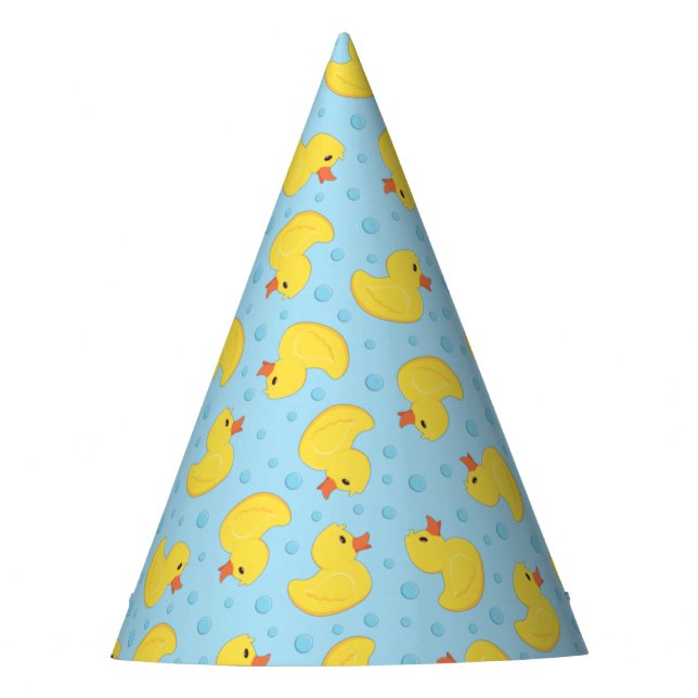 Rubber Ducky 1. Geburtstag Party Kinder Baby Partyhütchen (Vorderseite)