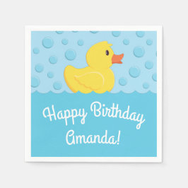 Rubber Ducky 1. Geburtstag Party Kinder Baby Serviette
