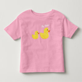 Rubber Ducky Big Sister Kleinkind T-shirt