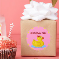 Rubber Ducky "Birthday Girl"