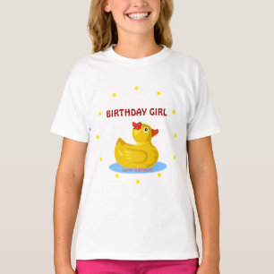 Rubber Ducky "Birthday Girl" T-Shirt