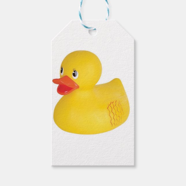Rubber Ducky Geschenkanhänger (Vorderseite)