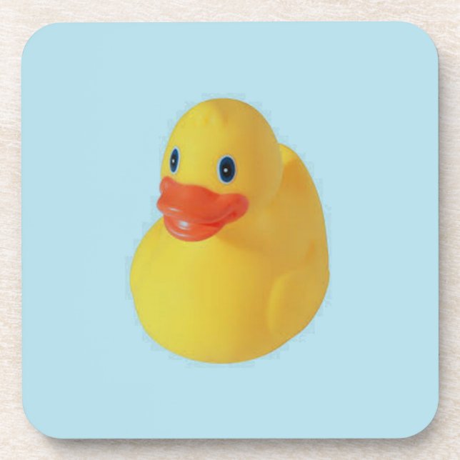 Rubber Ducky Getränkeuntersetzer (Vorderseite)