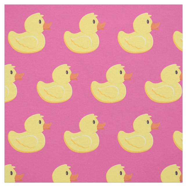 Rubber Ducky Niedlich Badezimmer Kinder Stoff (Muster)