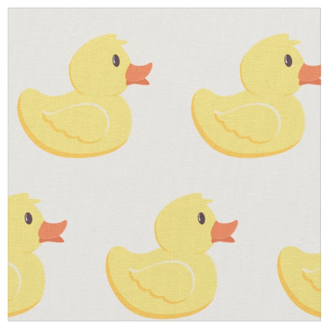 Rubber Ducky Niedlich Badezimmer Kinder Stoff (Nahaufnahme)