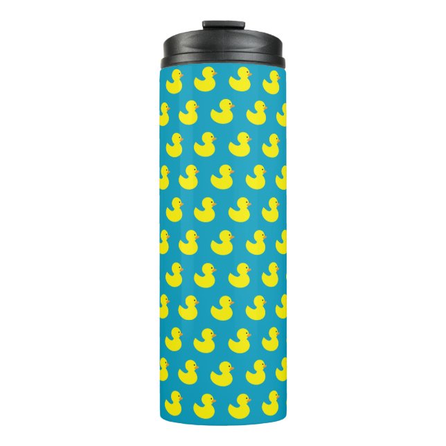 Rubber Ducky Pattern Tumbler Thermosbecher (Vorderseite)