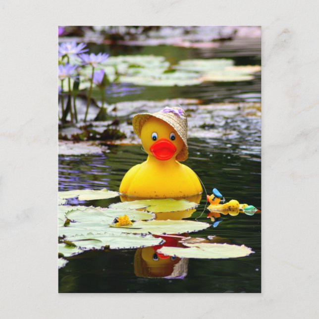Rubber Ducky Postkarte (Vorderseite)