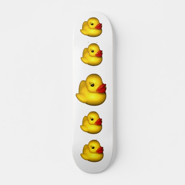Rubber Ducky Skateboard (Vorne)