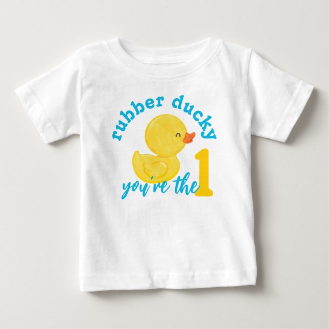Rubber Ducky Vous êtes le premier T-shirt annivers (Devant)