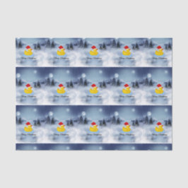 Rubber Ducky Weihnachtsgrüße Seidenpapier