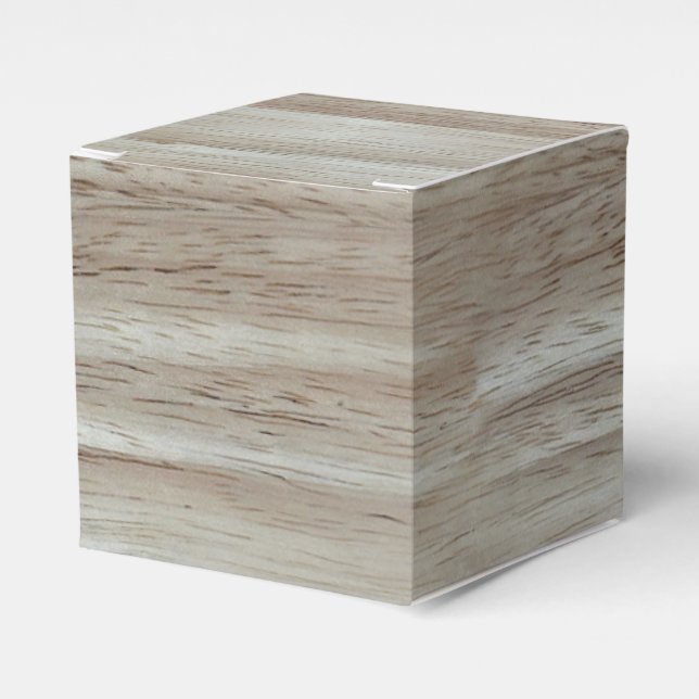 Rubberwood Wood Grain Geschenkschachtel (Vorderseite)
