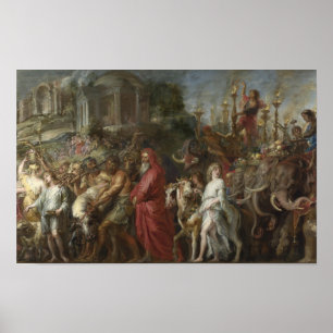 Rubens - ein römischer Triumph Poster