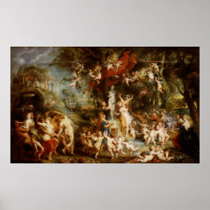 Rubens - Fest der Venus Poster