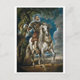 Rubens Gemälde: Der Herzog von Lerma Postkarte